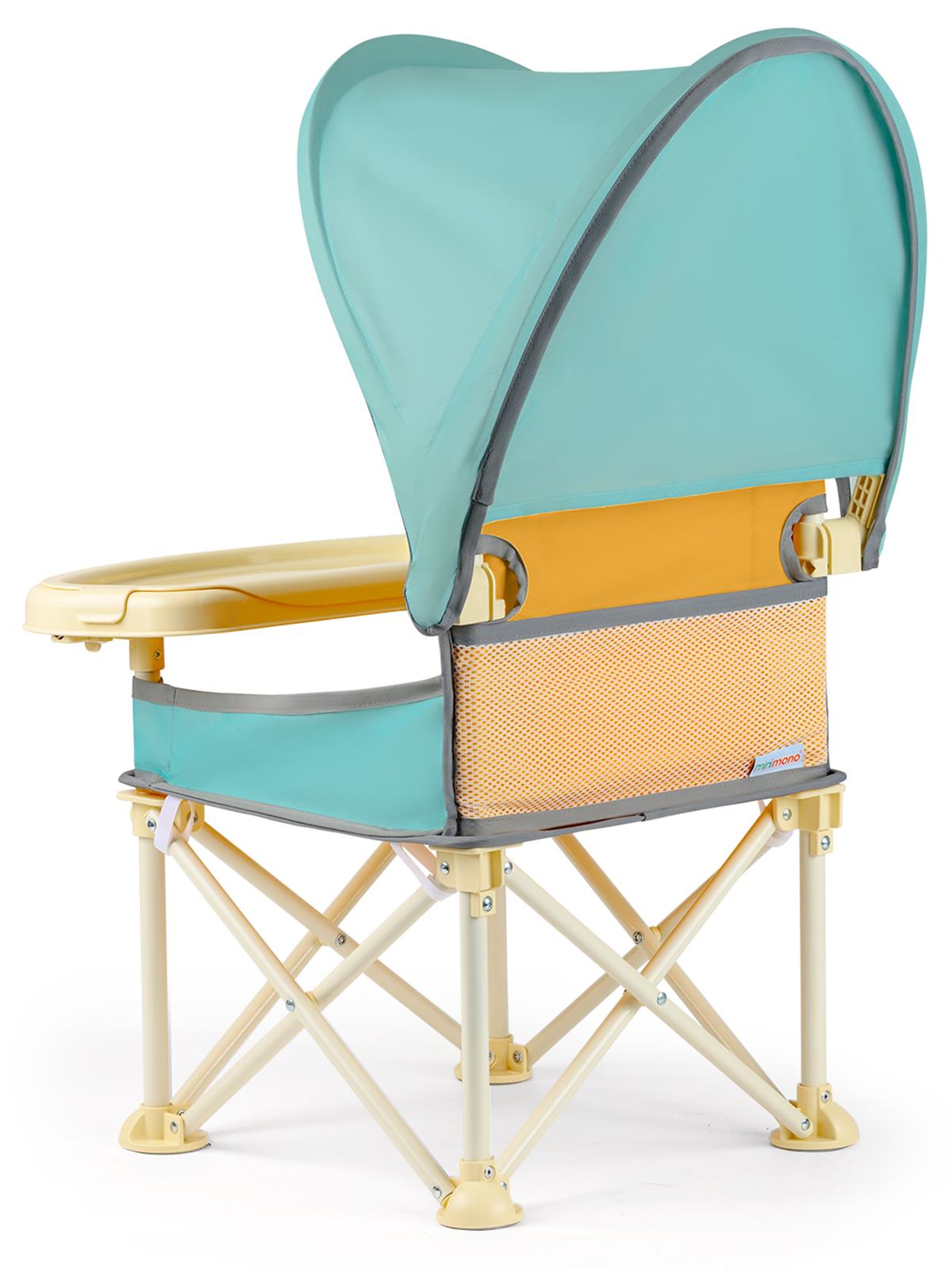 Minimono Tenteli Portatif  Mama Sandalyesi - Sarı