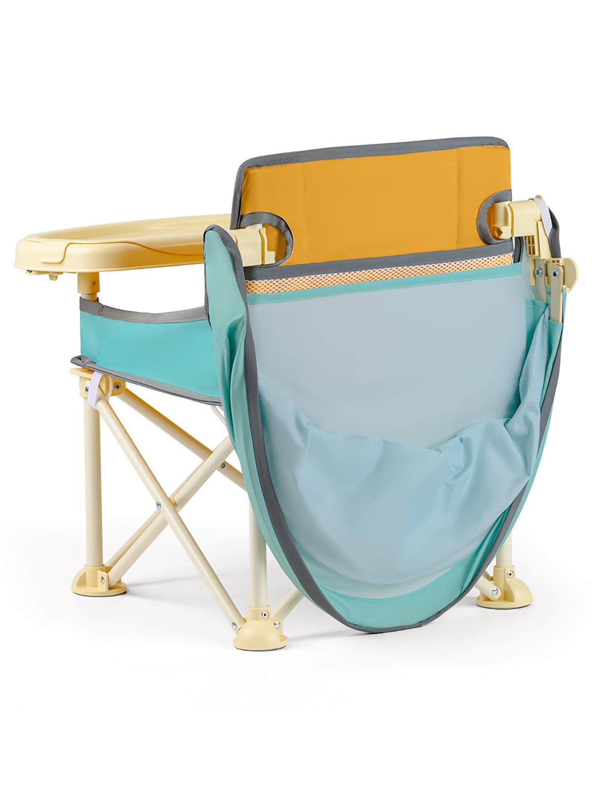 Minimono Tenteli Portatif  Mama Sandalyesi - Sarı