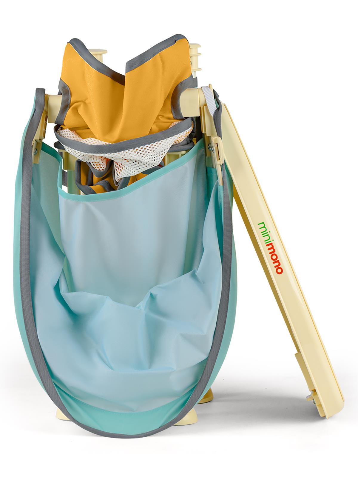 Minimono Tenteli Portatif  Mama Sandalyesi - Sarı