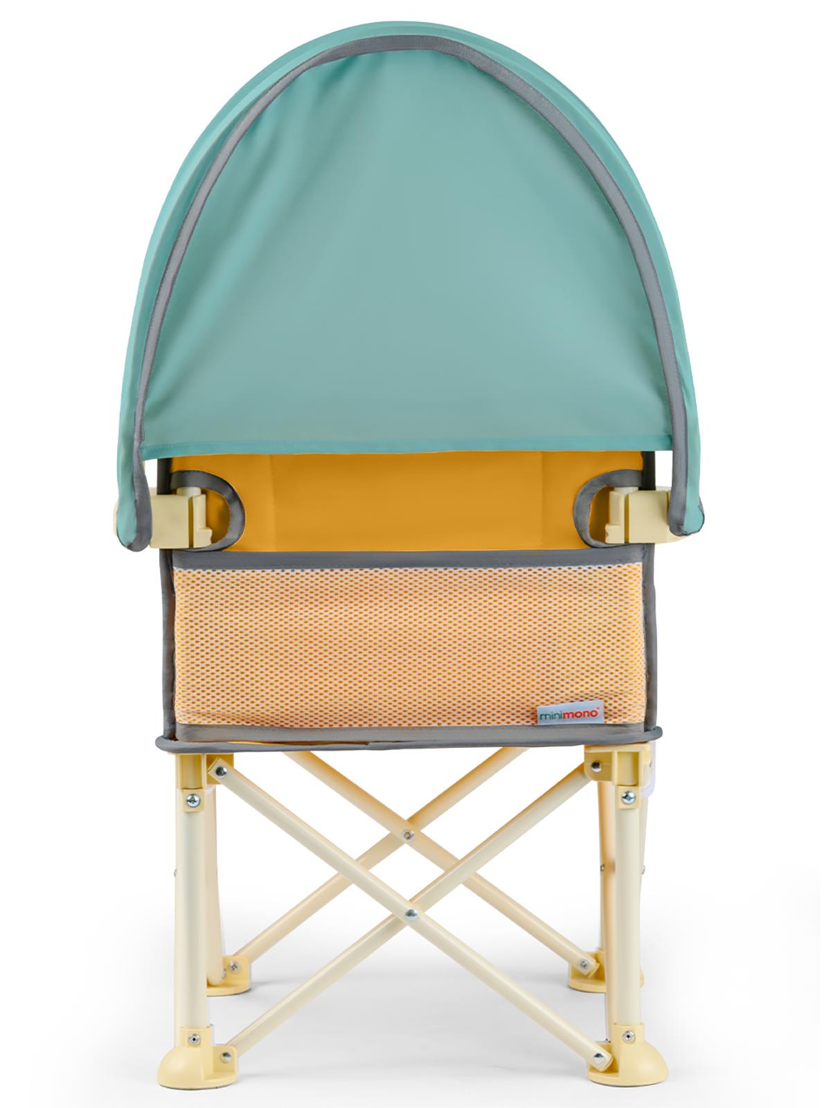 Minimono Tenteli Portatif  Mama Sandalyesi - Sarı