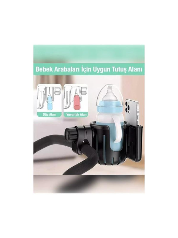 Weigo Bebek Arabası Telefon ve Bardak Tutucu