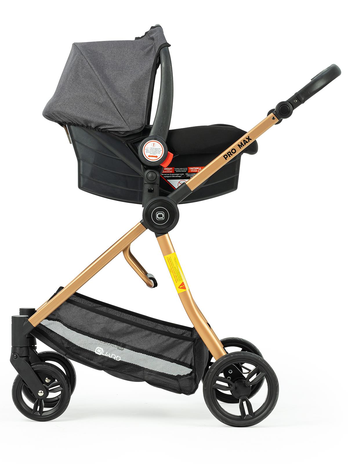 Quard Promax Travel Sistem Bebek Arabası - Sarı