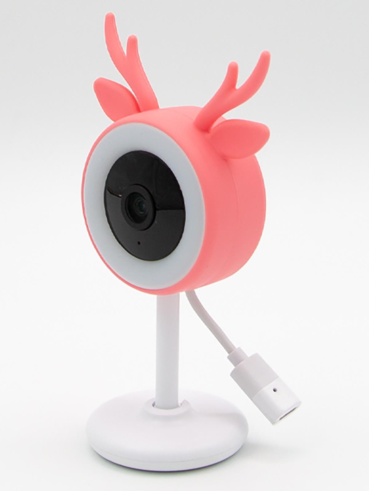 Neutron Geyik Figürlü 4mp Bebek İzleme Kamerası - Pembe