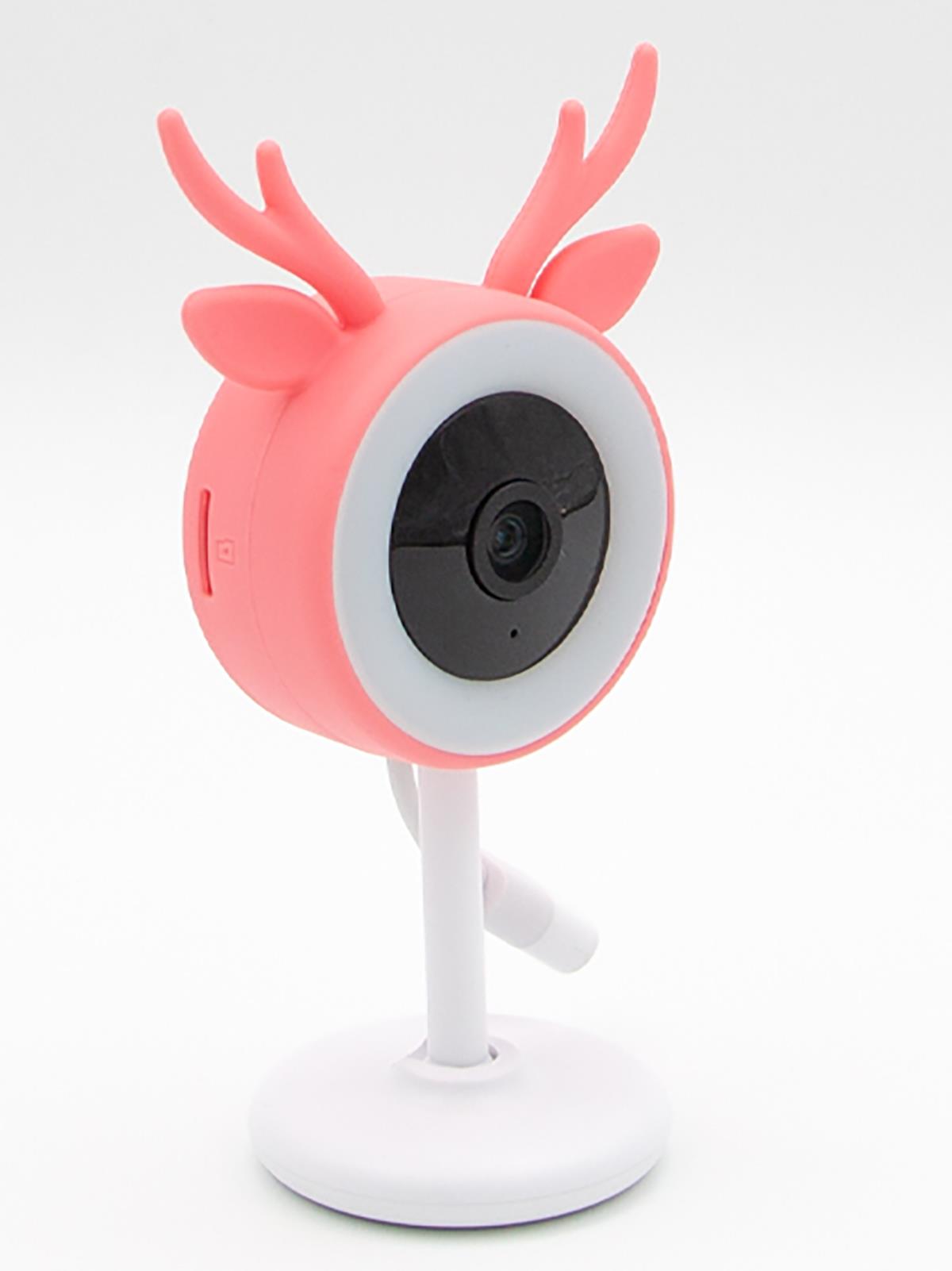 Neutron Geyik Figürlü 4mp Bebek İzleme Kamerası - Pembe