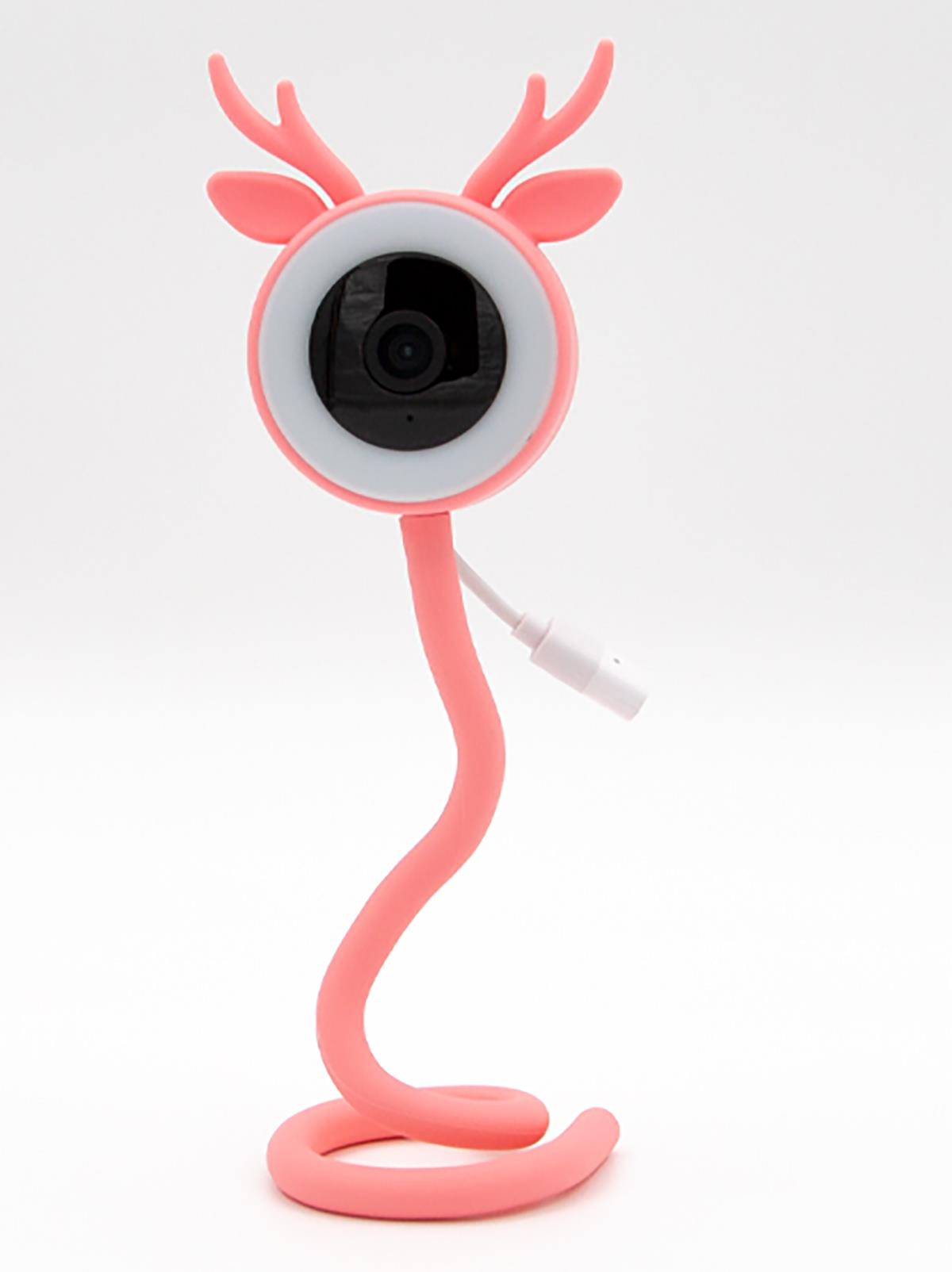 Neutron Geyik Figürlü 4mp Bebek İzleme Kamerası - Pembe