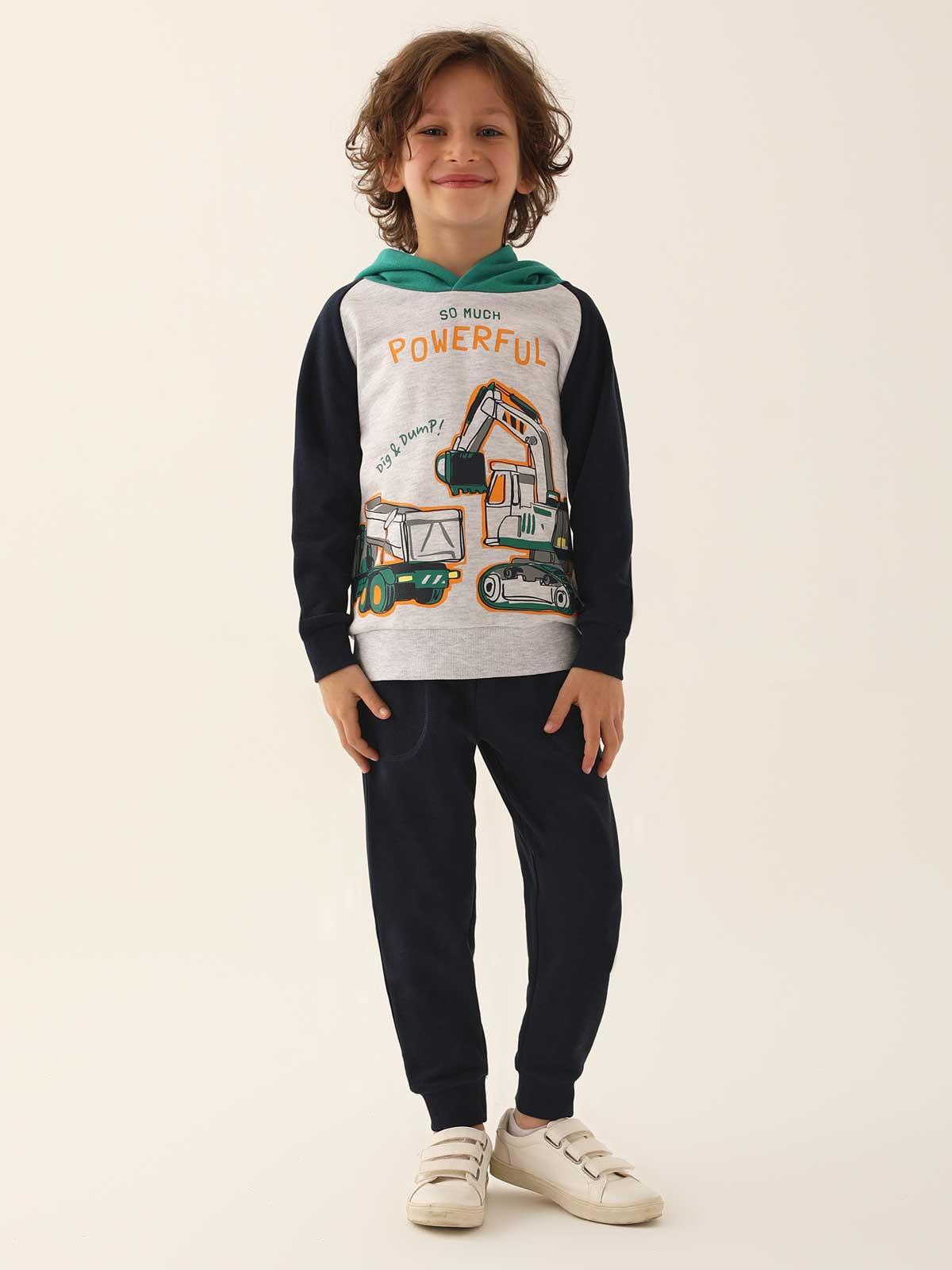 Roly Poly Erkek Çocuk 2-7 Yaş Eşofman Takımı - Gri