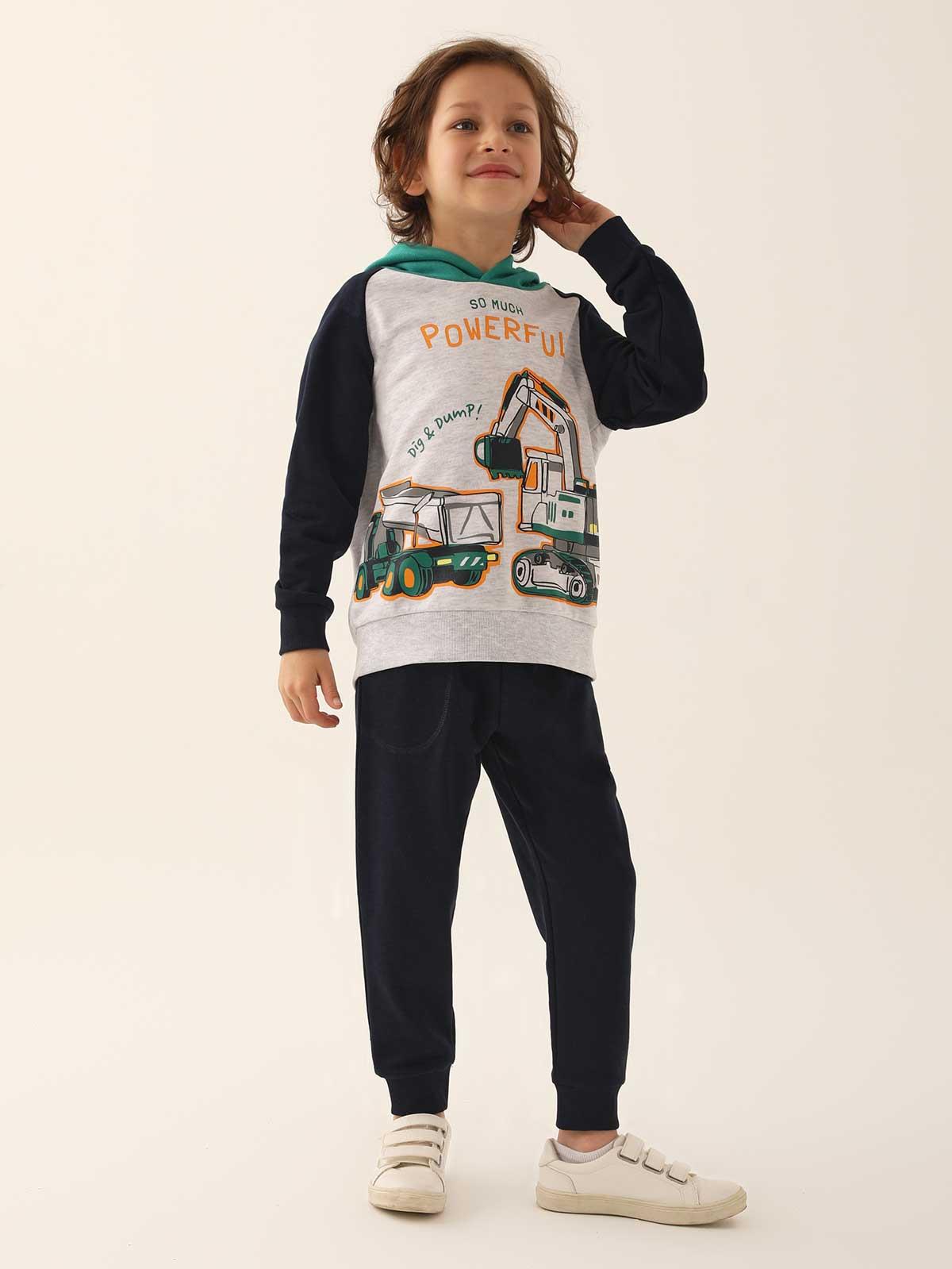 Roly Poly Erkek Çocuk 2-7 Yaş Eşofman Takımı - Gri