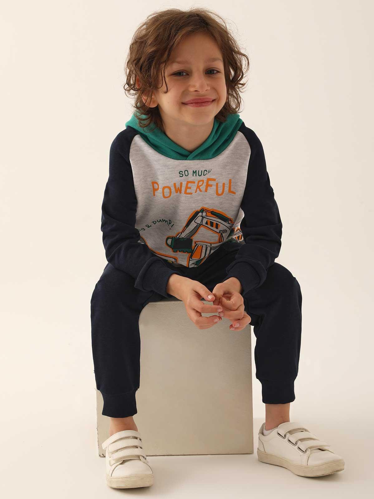 Roly Poly Erkek Çocuk 2-7 Yaş Eşofman Takımı - Gri