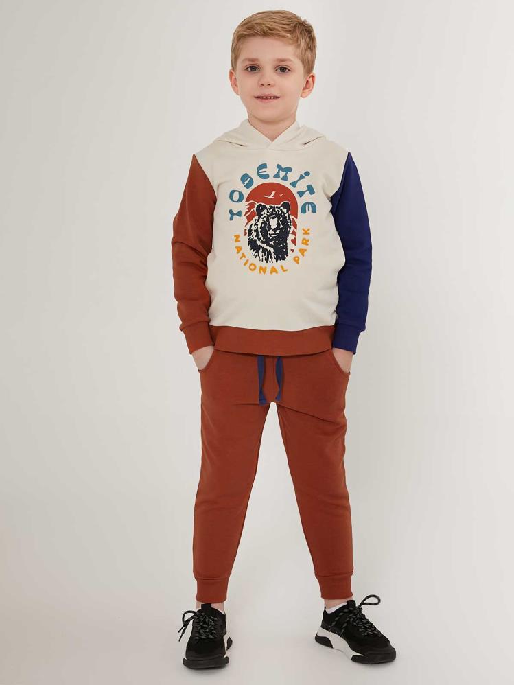 Roly Poly Erkek Çocuk 2-7 Yaş Eşofman Takımı - Bej
