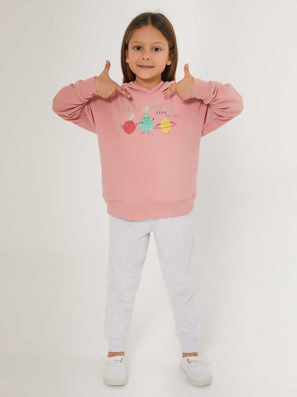 Roly Poly Kız Çocuk 2-7 Yaş Eşofman Takımı - Pembe