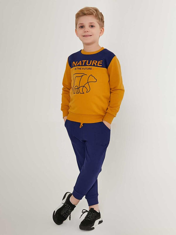 Roly Poly Erkek Çocuk 2-7 Yaş Eşofman Takımı - Mavi