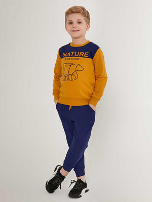 Roly Poly Erkek Çocuk 2-7 Yaş Eşofman Takımı - Mavi