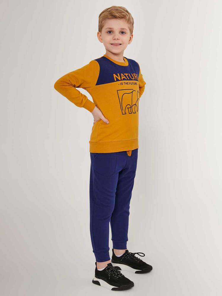 Roly Poly Erkek Çocuk 2-7 Yaş Eşofman Takımı - Mavi