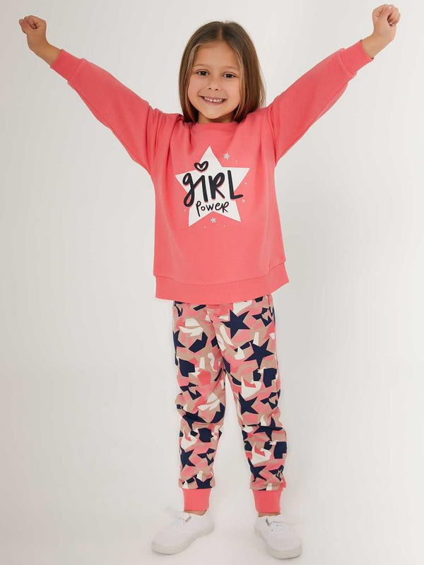 Roly Poly Kız Çocuk 2-7 Yaş Eşofman Takımı - Pembe