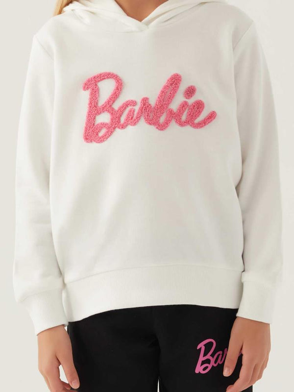 Roly Poly Barbıe Kız Çocuk 3-7 Yaş Sweatshirt - Bej
