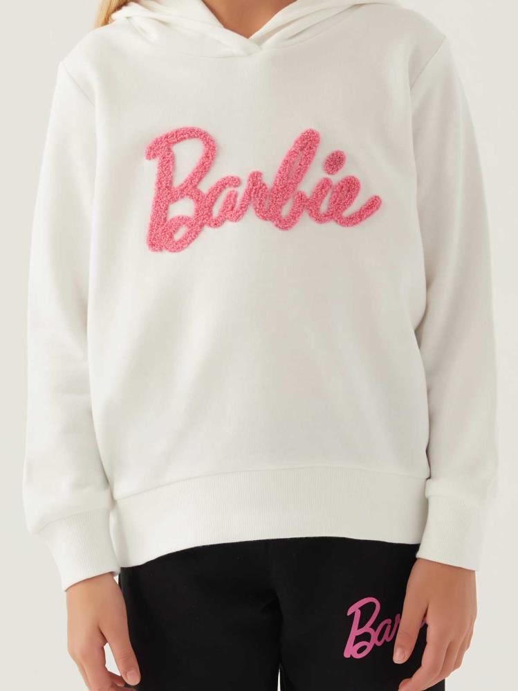 Roly Poly Barbıe Kız Çocuk 3-7 Yaş Sweatshirt - Bej