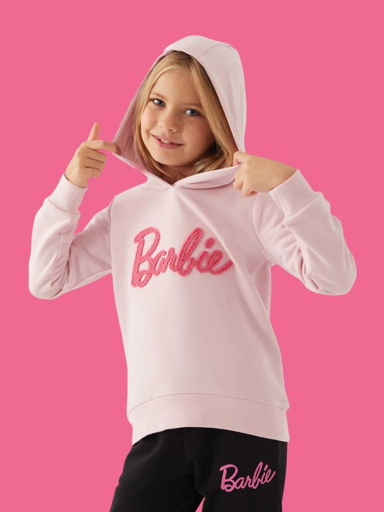 Roly Poly Barbıe Kız Garson 9-14 Yaş Sweatshirt - Pembe