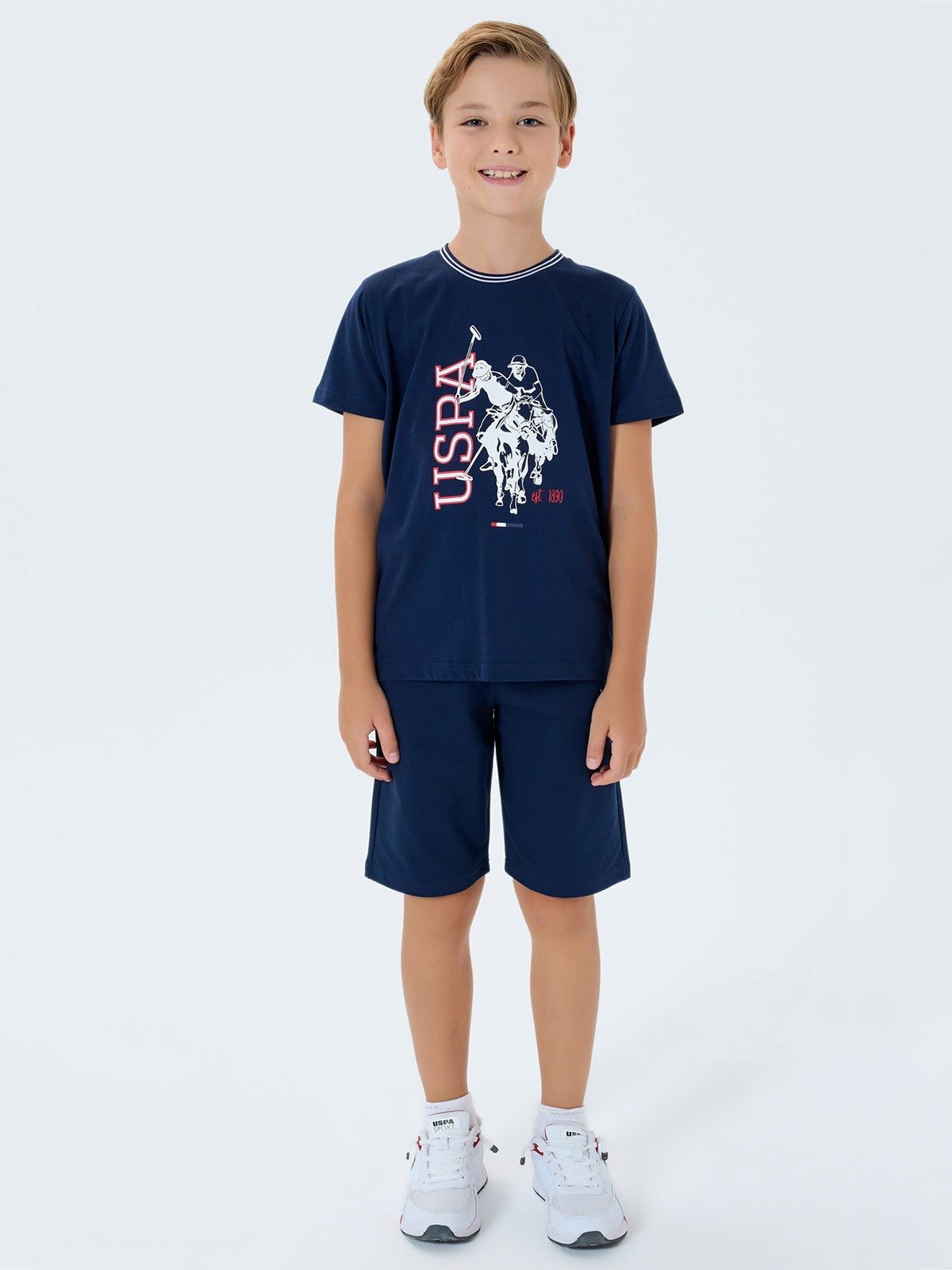 U.S. Polo Assn Kids 9-14 Yaş Takım - Lacivert