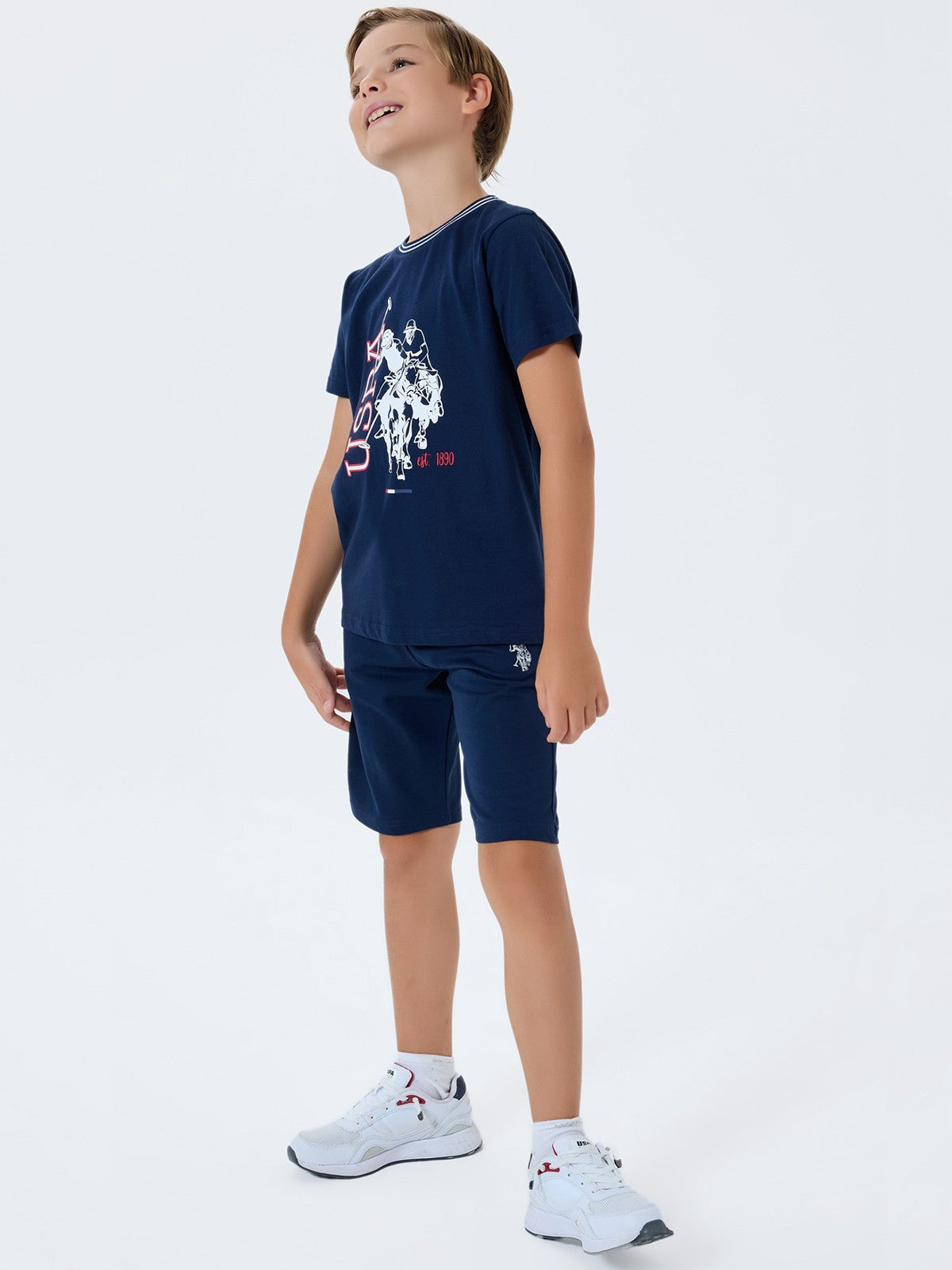 U.S. Polo Assn Kids 9-14 Yaş Takım - Lacivert