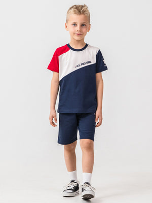 U.S. Polo Assn Kids 4-7 Yaş Takım - Lacivert