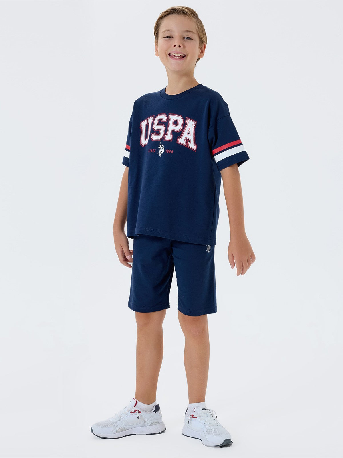 U.S. Polo Assn Kids 9-14 Yaş Takım - Lacivert