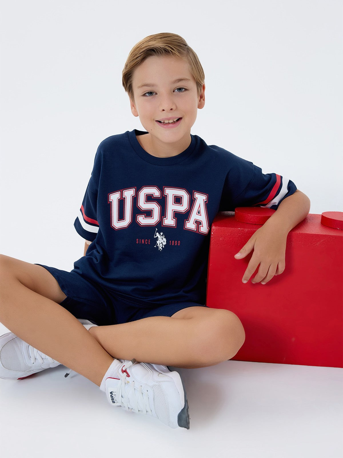 U.S. Polo Assn Kids 4-7 Yaş Takım - Lacivert