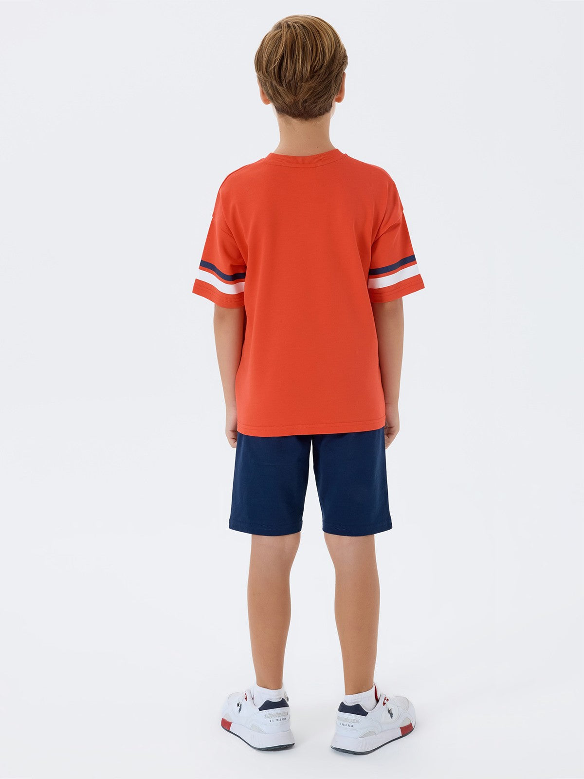 U.S. Polo Assn Kids 4-7 Yaş Takım - Kırmızı