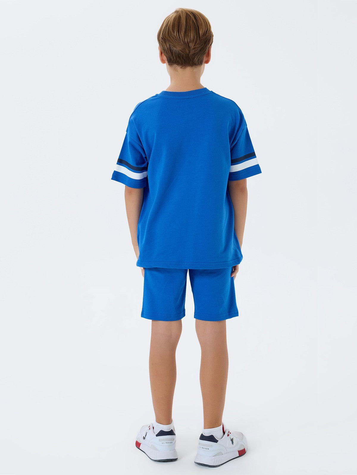 U.S. Polo Assn Kids 4-7 Yaş Takım - Mavi