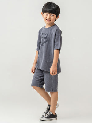 U.S. Polo Assn Kids 4-7 Yaş Takım - Gri