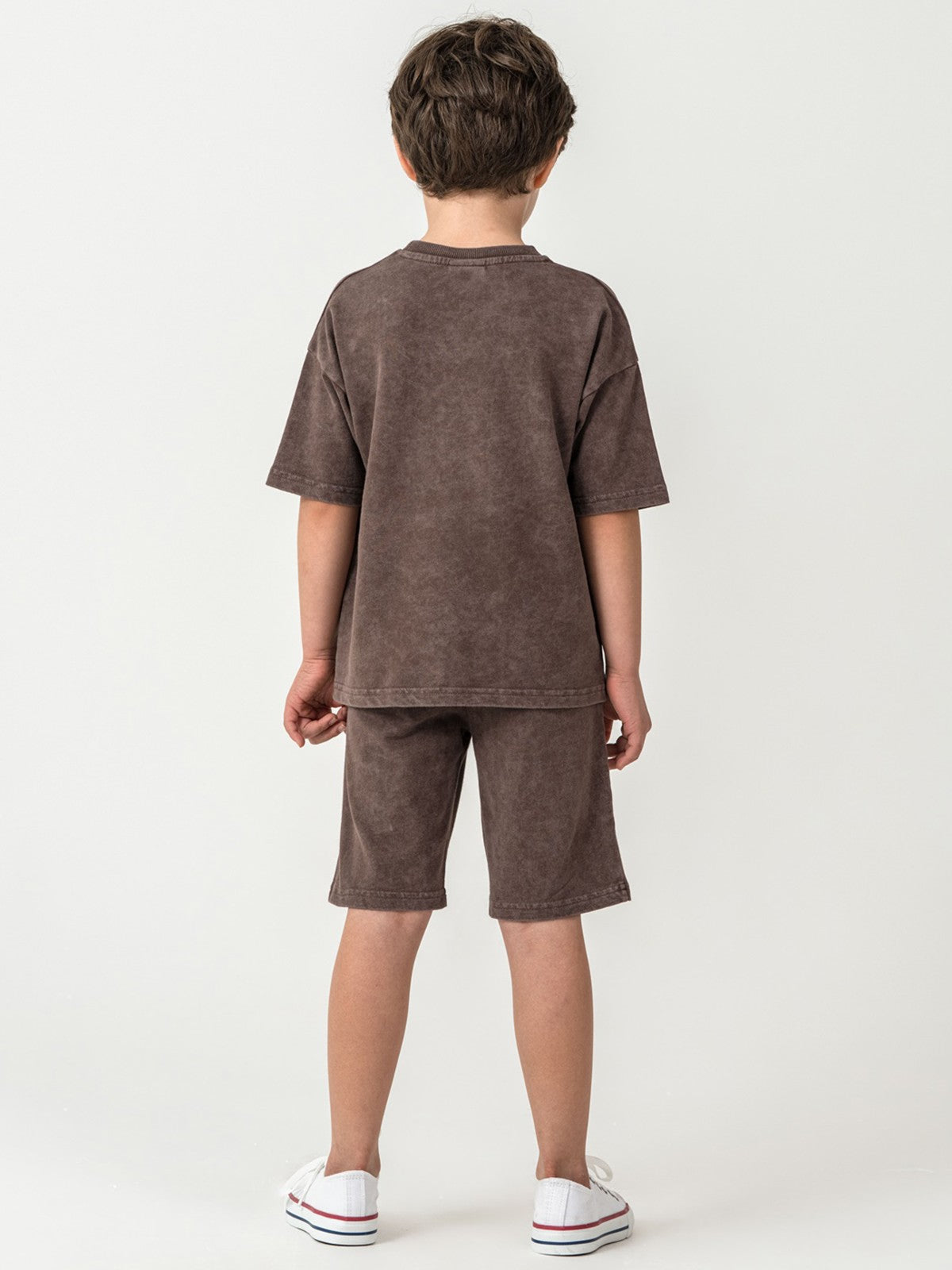 U.S. Polo Assn Kids 4-7 Yaş Takım - Kahverengi
