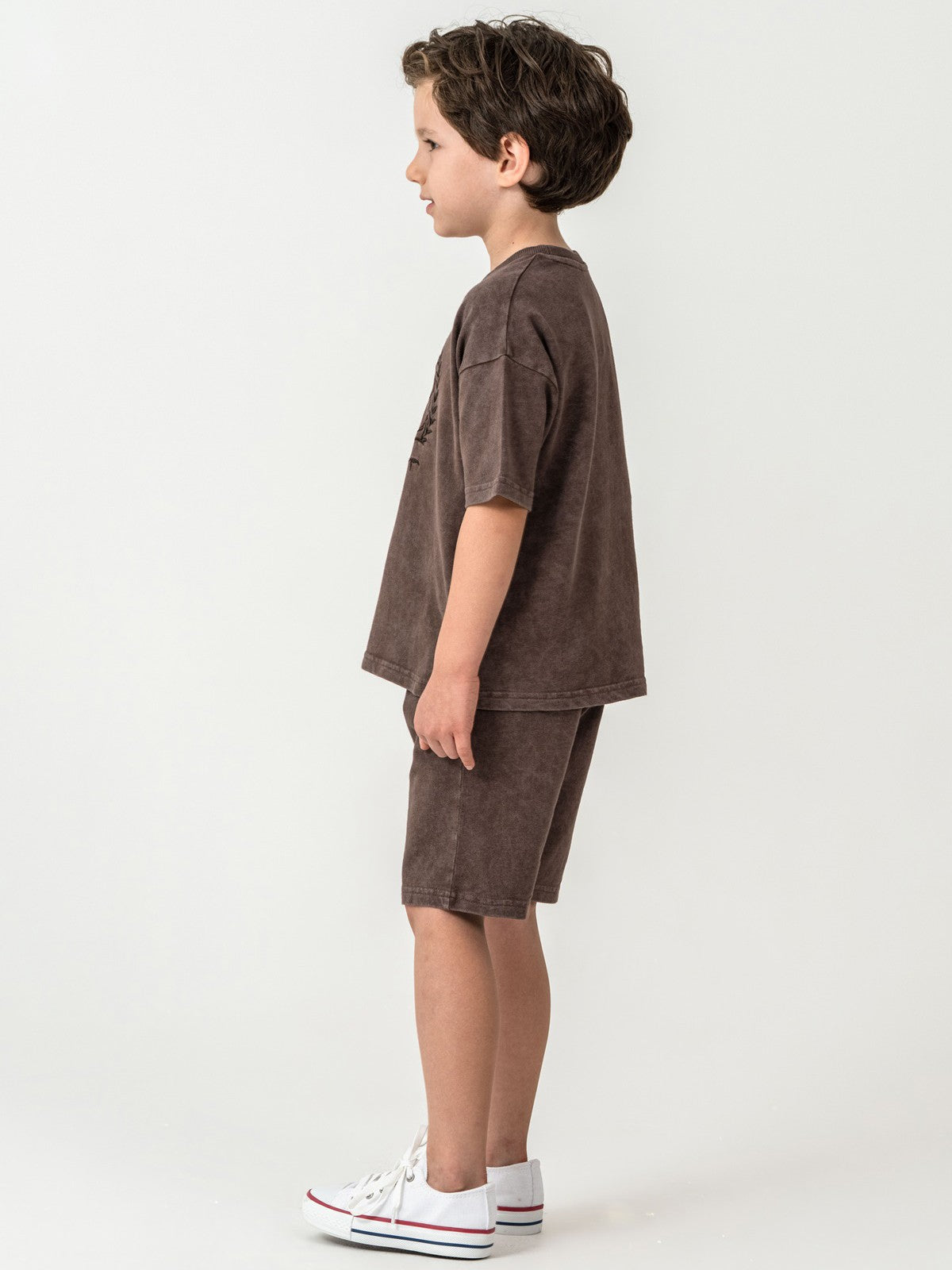 U.S. Polo Assn Kids 4-7 Yaş Takım - Kahverengi