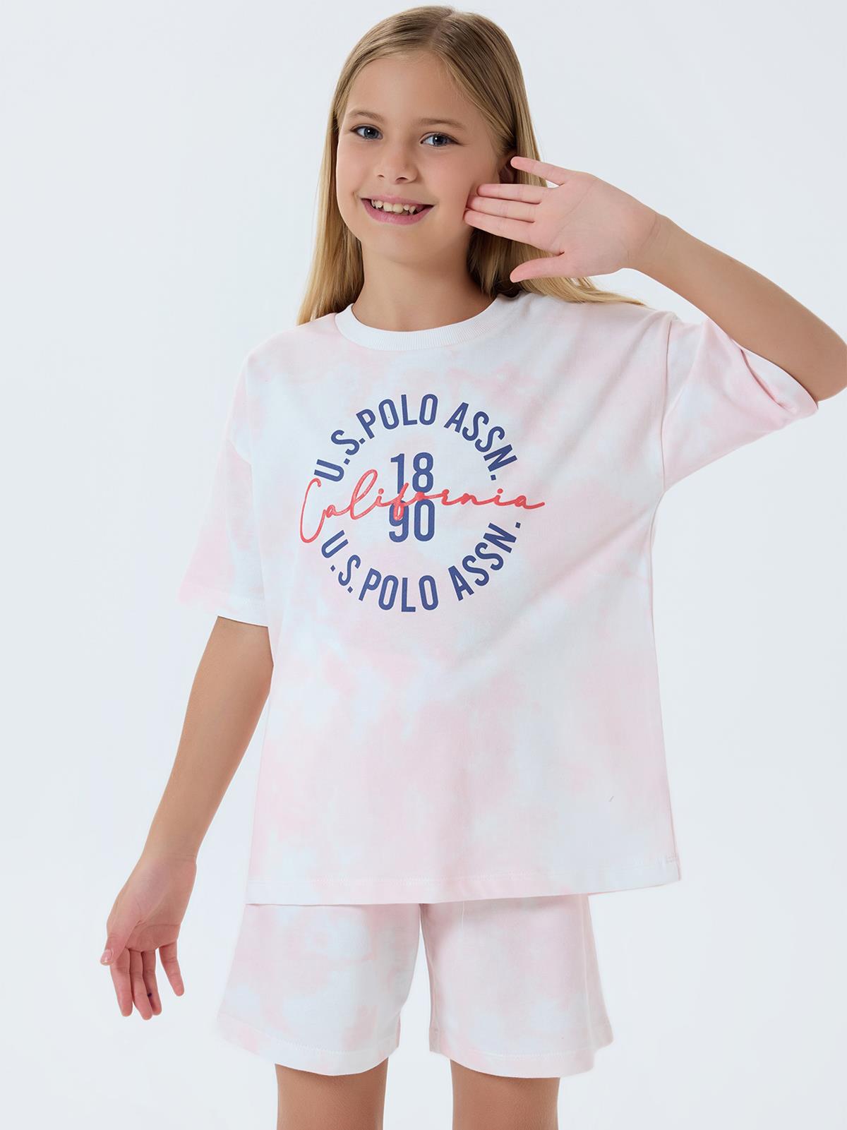 U.S. Polo Assn Kids 4-7 Yaş Takım - Kırmızı