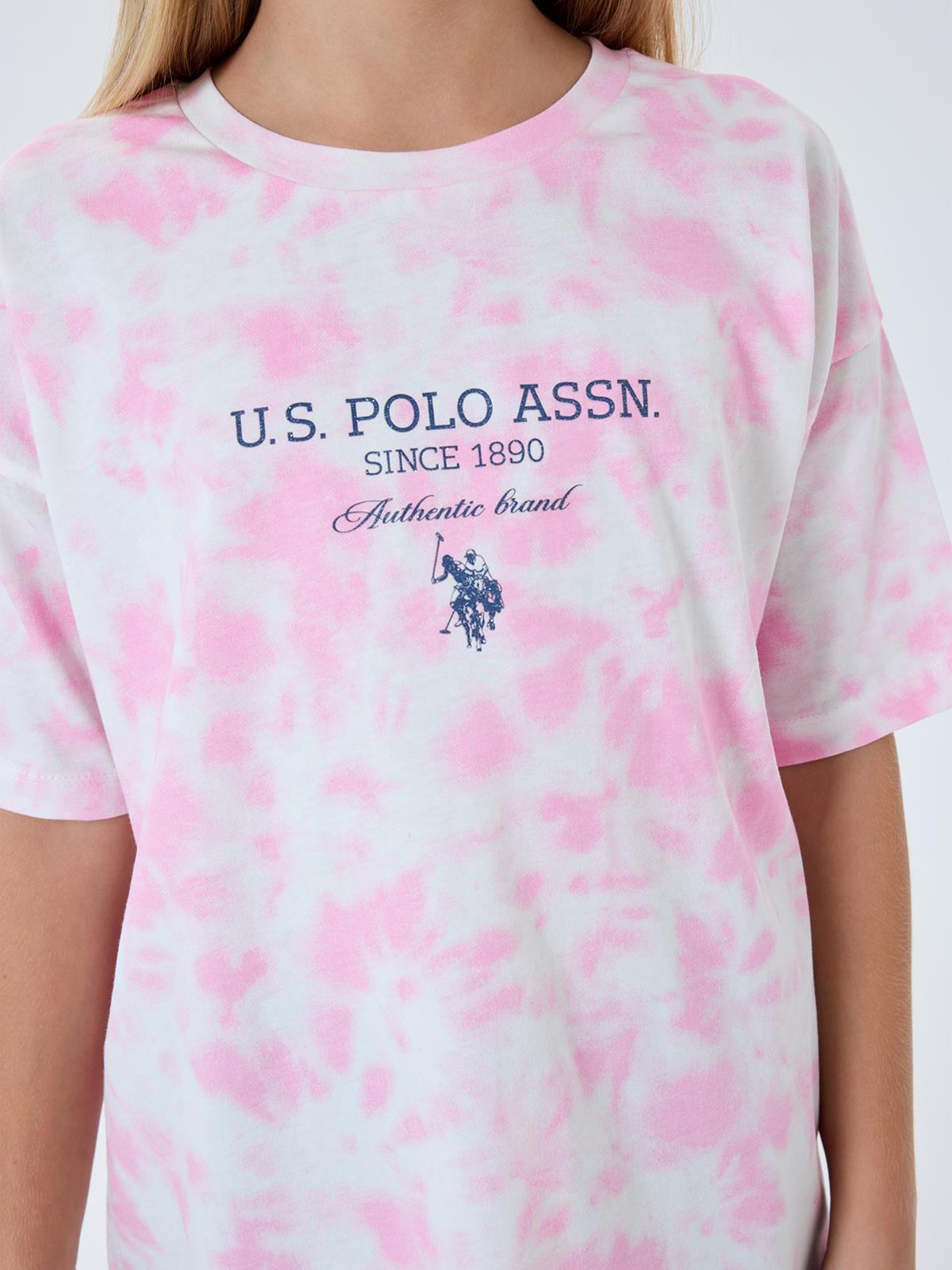 U.S. Polo Assn Kids 9-14 Yaş Takım - Pembe