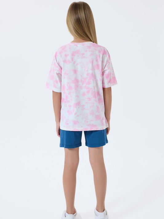 U.S. Polo Assn Kids 4-7 Yaş Takım - Pembe