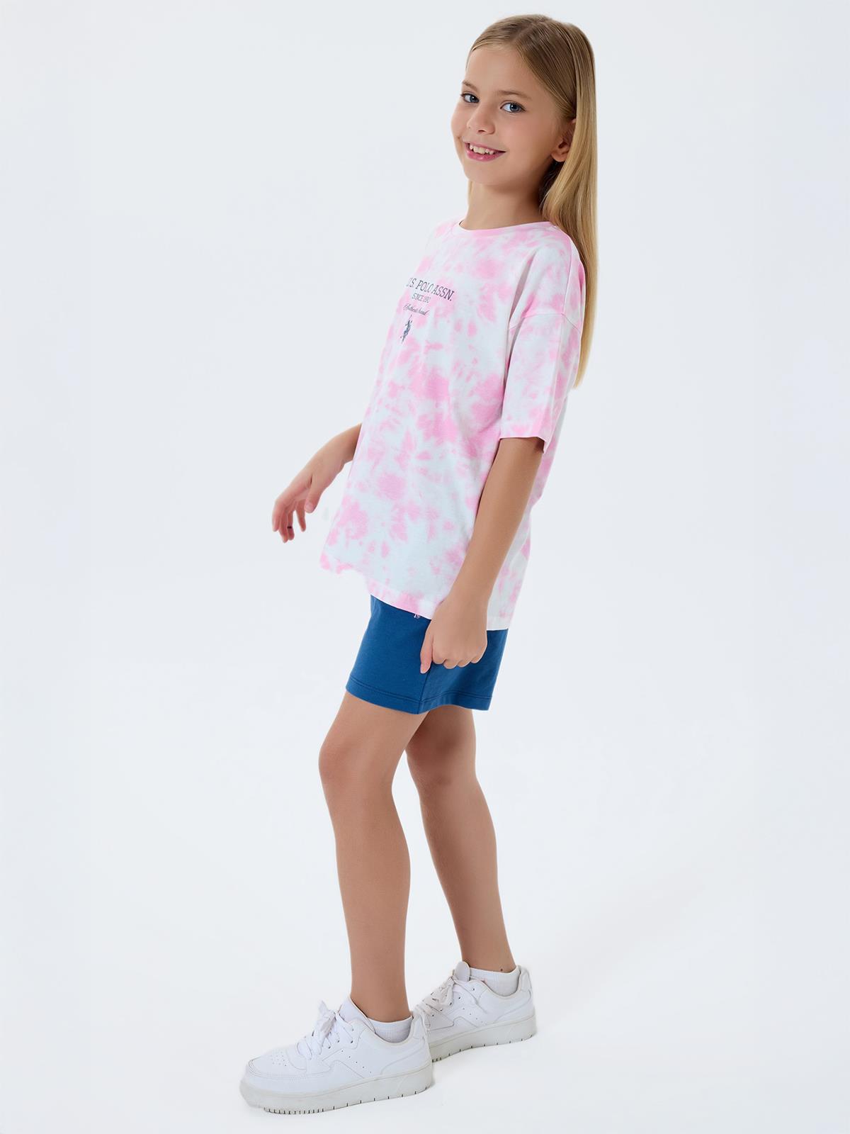 U.S. Polo Assn Kids 9-14 Yaş Takım - Pembe