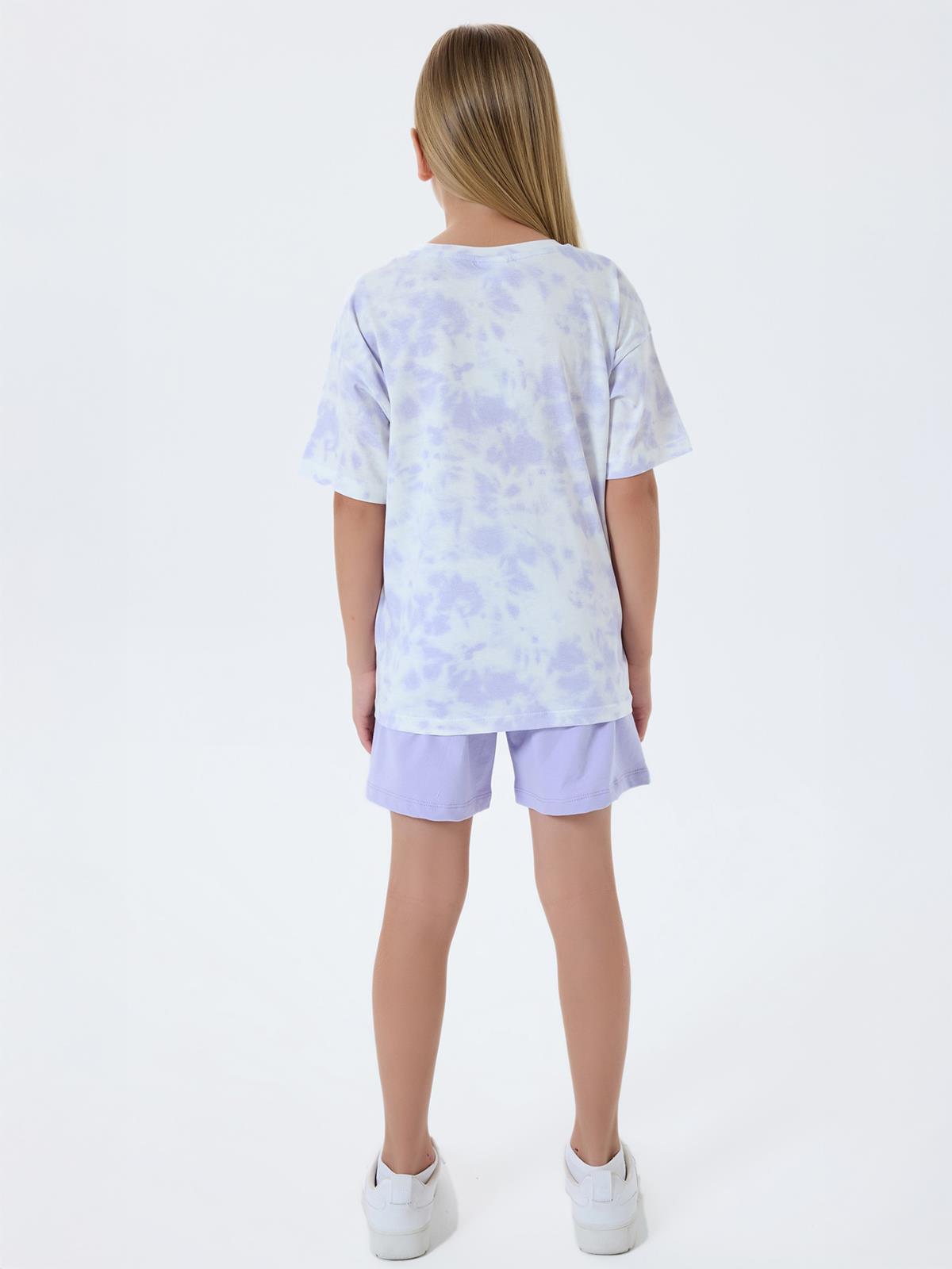 U.S. Polo Assn Kids 4-7 Yaş Takım - Lila