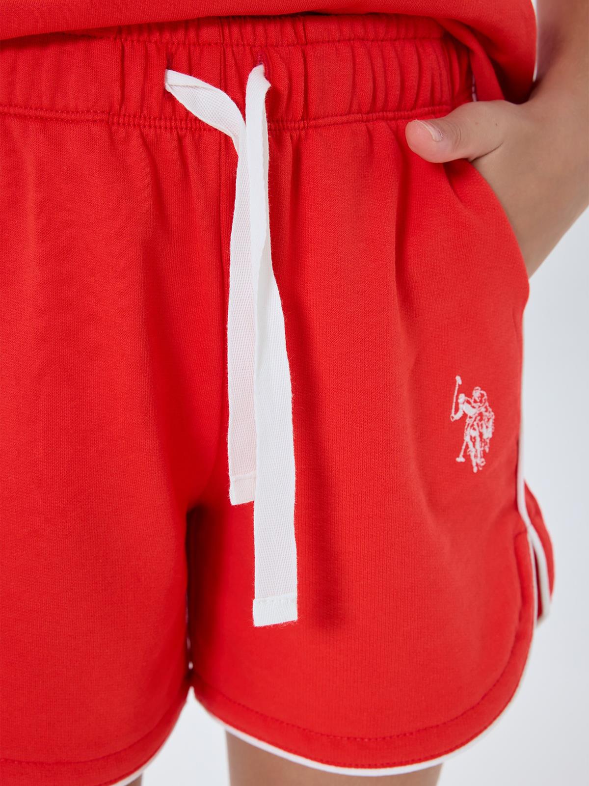 U.S. Polo Assn Kids 9-14 Yaş Takım - Kırmızı