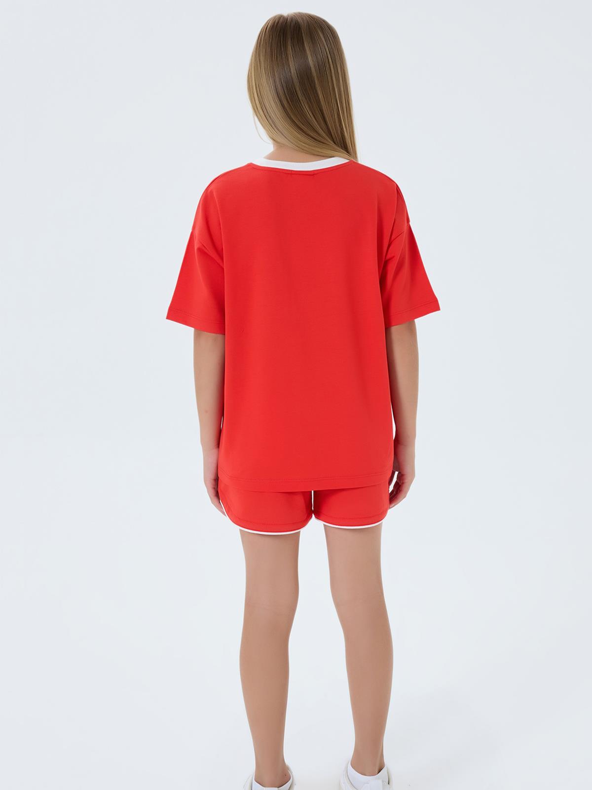 U.S. Polo Assn Kids 9-14 Yaş Takım - Kırmızı