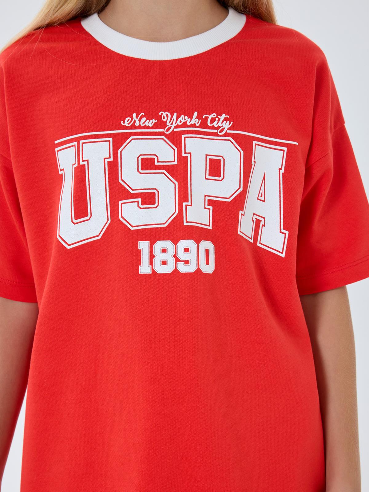 U.S. Polo Assn Kids 9-14 Yaş Takım - Kırmızı