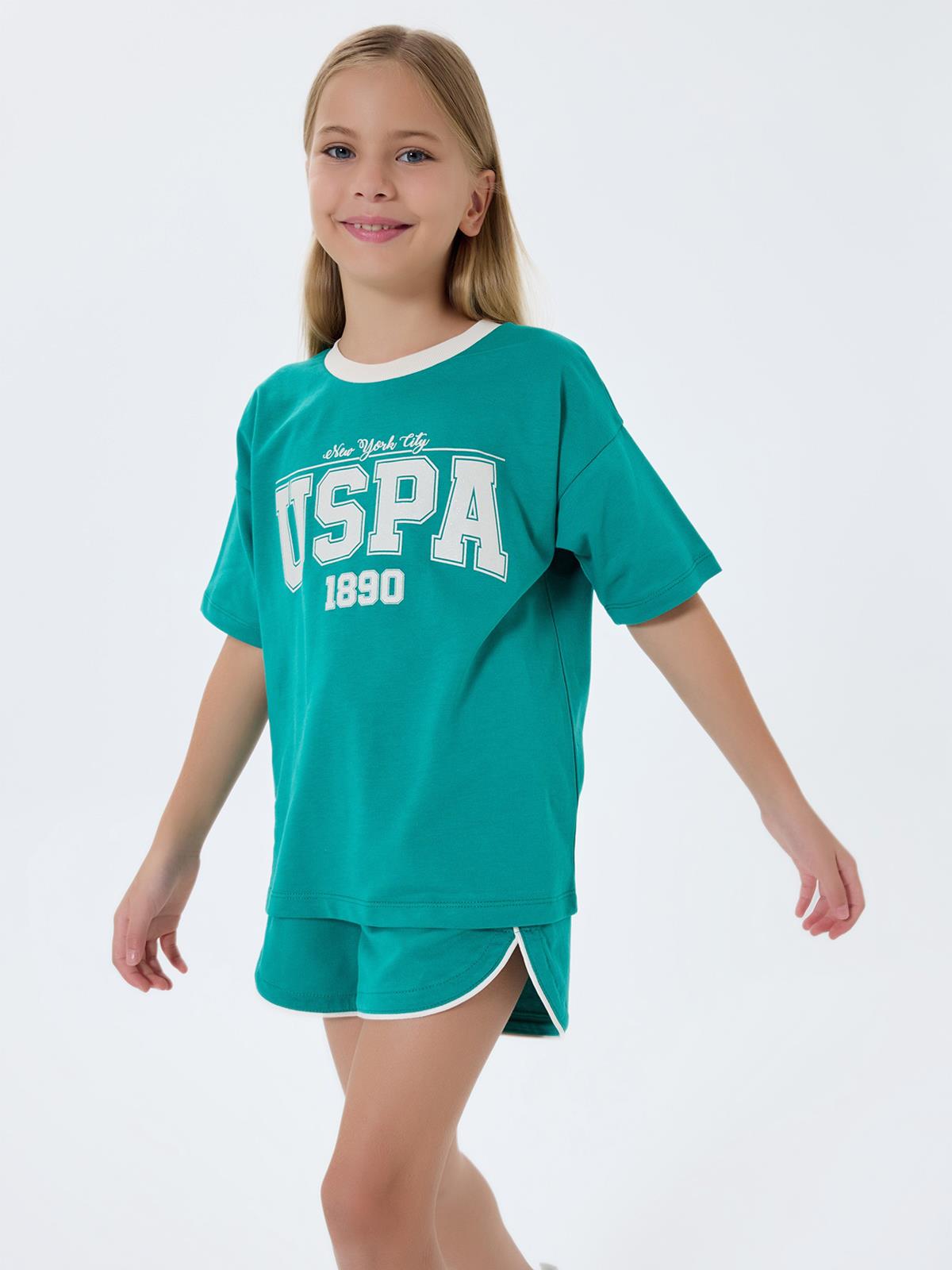 U.S. Polo Assn Kids 4-7 Yaş Takım - Yeşil