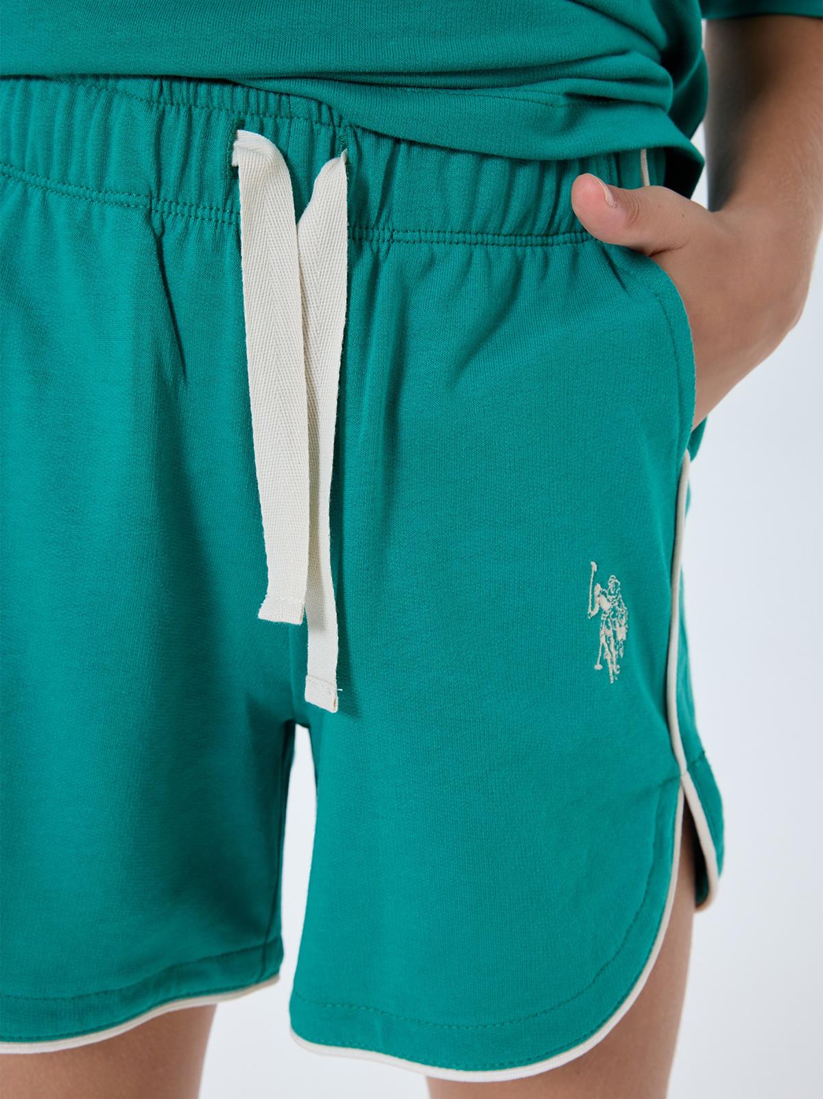 U.S. Polo Assn Kids 4-7 Yaş Takım - Yeşil