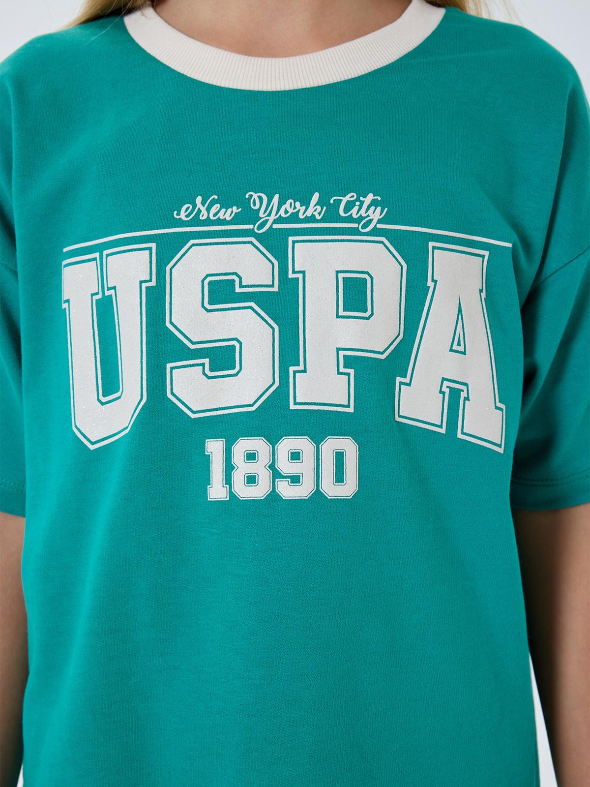 U.S. Polo Assn Kids 4-7 Yaş Takım - Yeşil