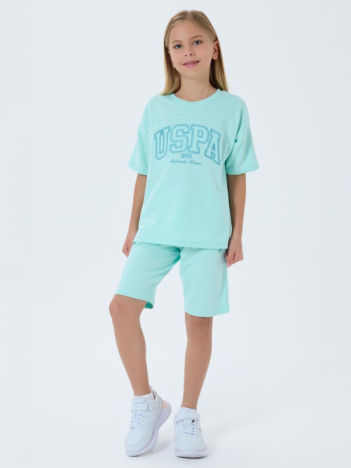 U.S. Polo Assn Kids 4-7 Yaş Takım - Yeşil
