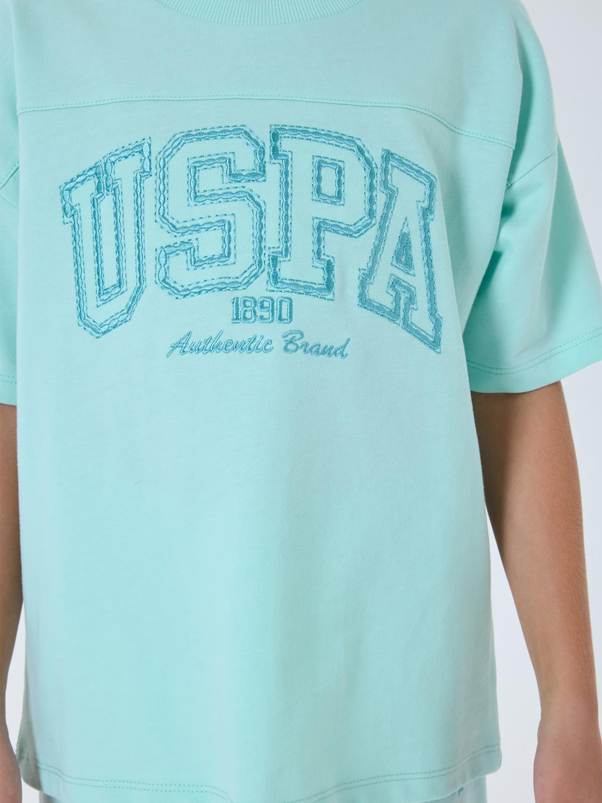 U.S. Polo Assn Kids 9-14 Yaş Takım - Yeşil