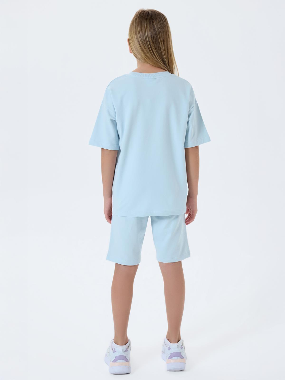 U.S. Polo Assn Kids 4-7 Yaş Takım - Mavi