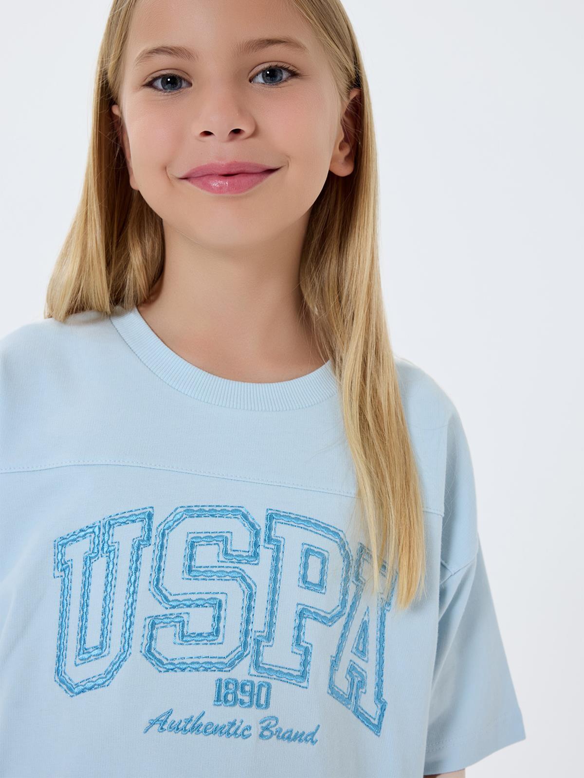 U.S. Polo Assn Kids 4-7 Yaş Takım - Mavi