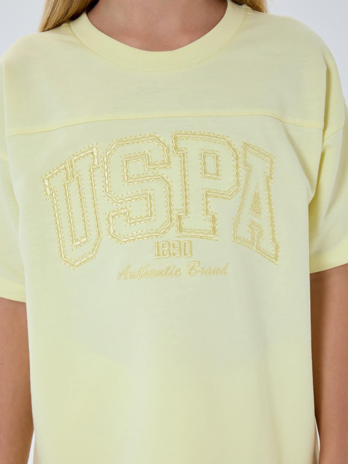 U.S. Polo Assn Kids 9-14 Yaş Takım - Sarı