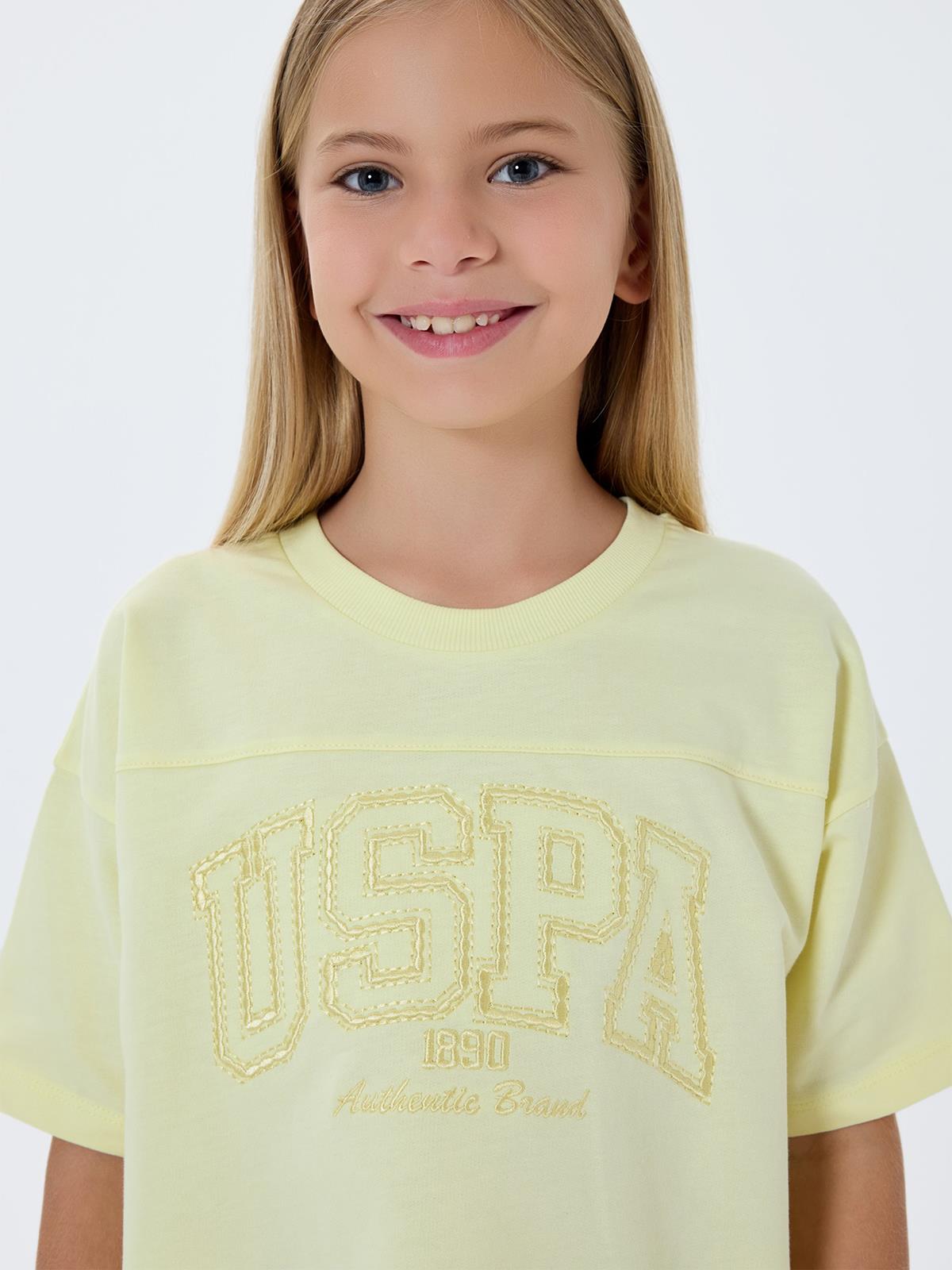 U.S. Polo Assn Kids 9-14 Yaş Takım - Sarı