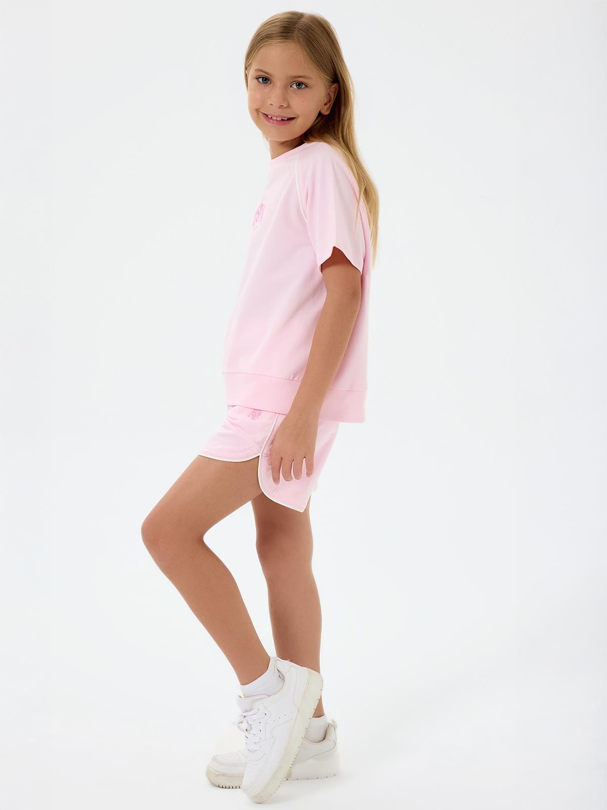 U.S. Polo Assn Kids 9-14 Yaş Takım - Pembe