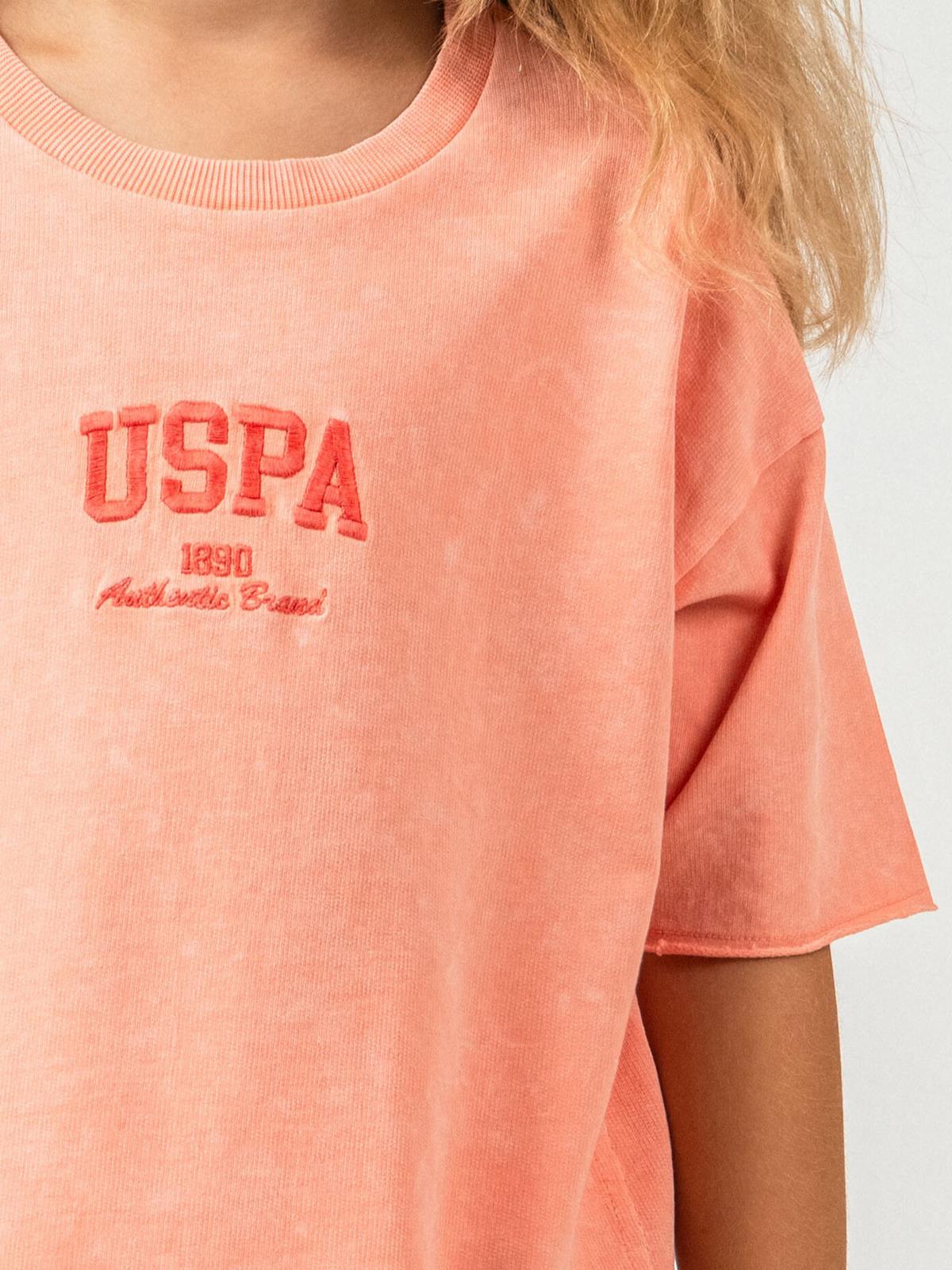 U.S. Polo Assn Kids 9-14 Yaş Takım - Turuncu